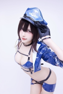 #Shika小鹿鹿_Vol.114_碧蓝航线_巴尔的摩赛车服_[9P-48MB]